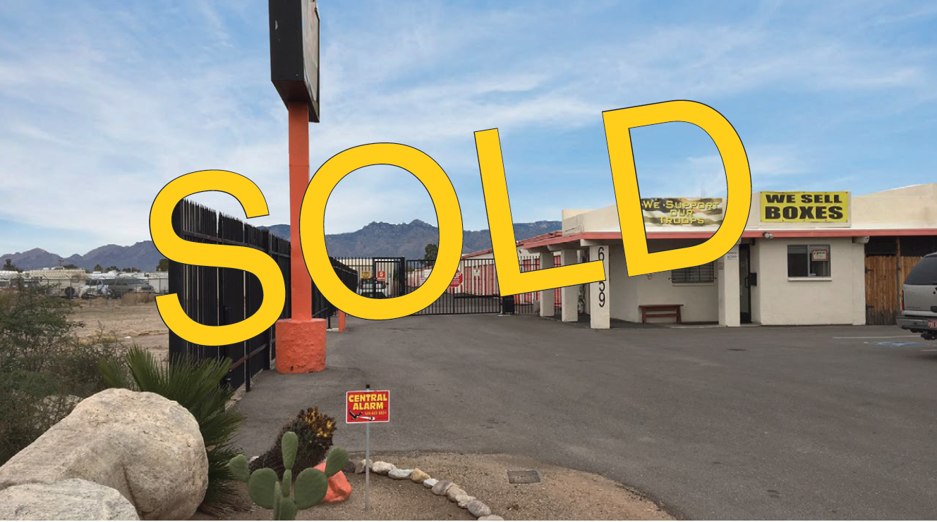 Just Sold Tucson Self Storage REIN & GROSSOEHME Commercial Real